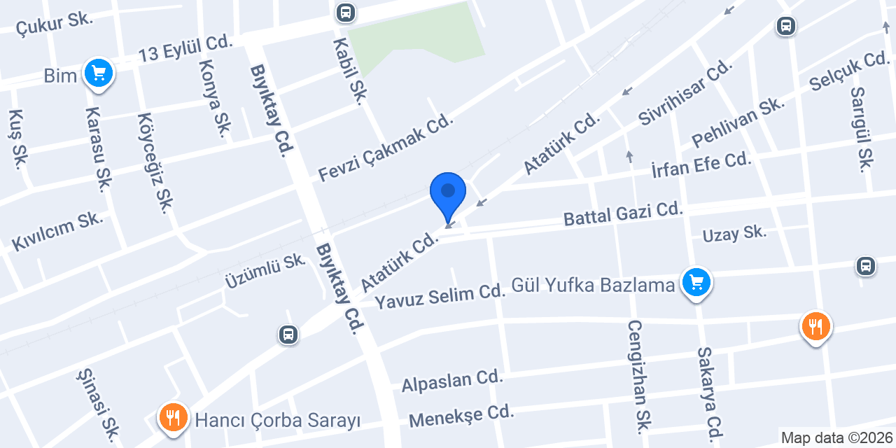 Ferah durak sigorta acenteliği konumu