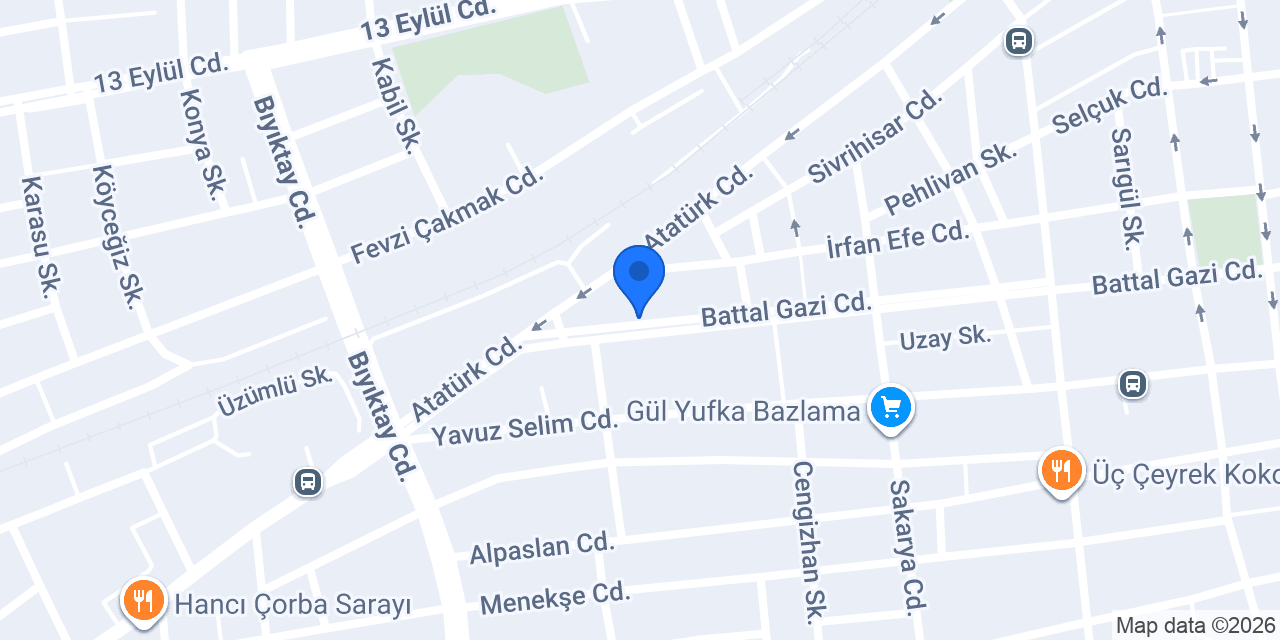Başkent Siteler Mobilya konumu