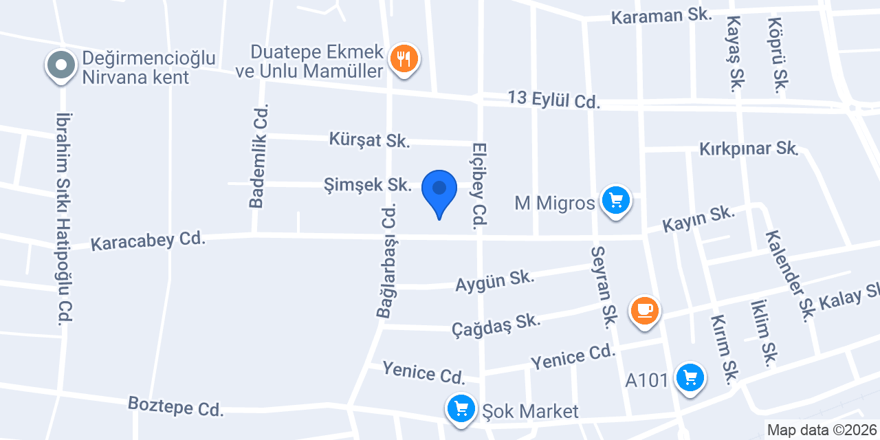 Kalitteçiğ Köfte konumu