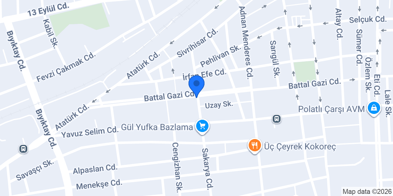 BERZAN YAPI DEKORASYON konumu