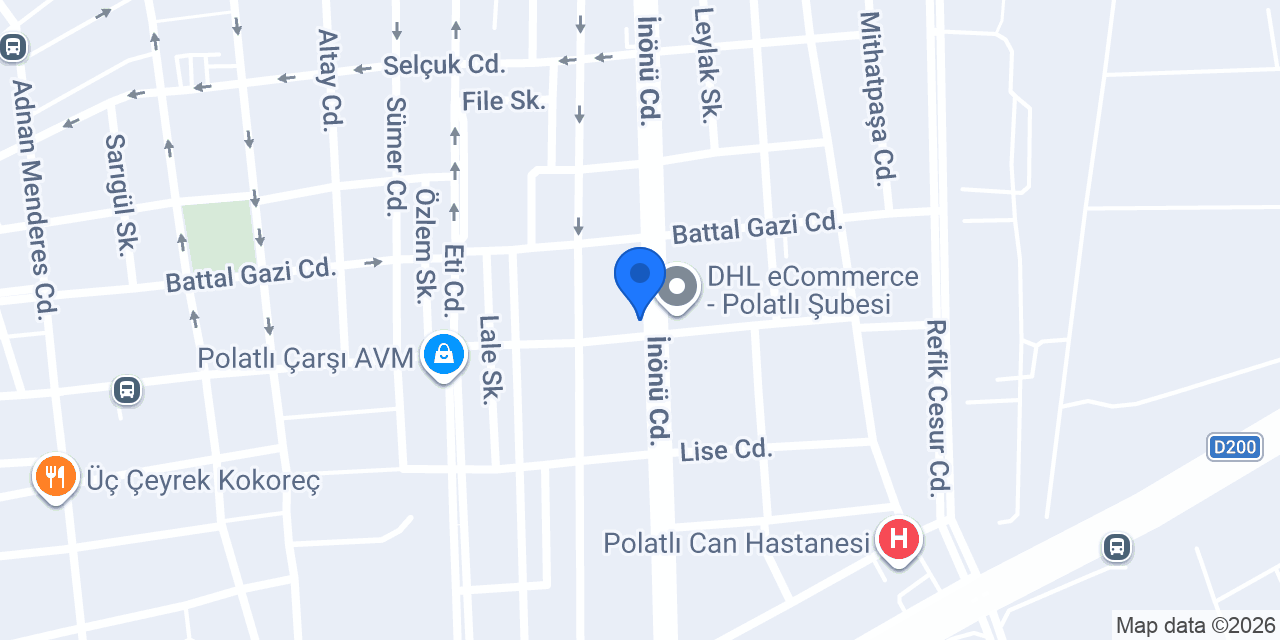 HAYALİM OTO AKSESUAR konumu