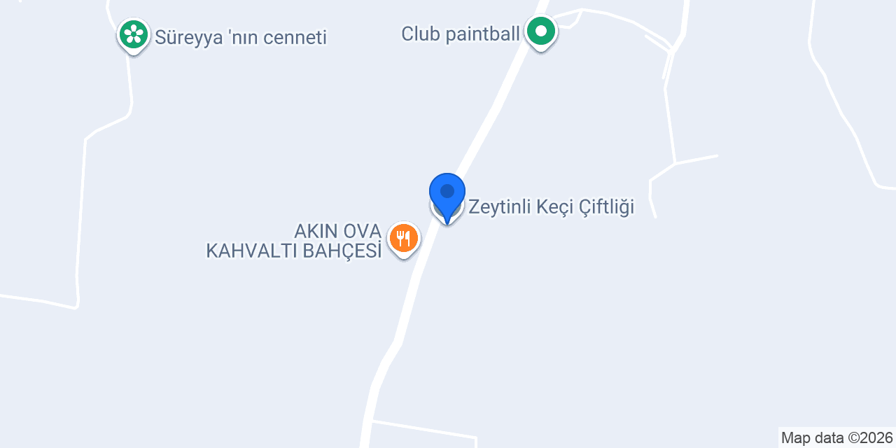 Zeytinli Keçi Çiftliği konumu