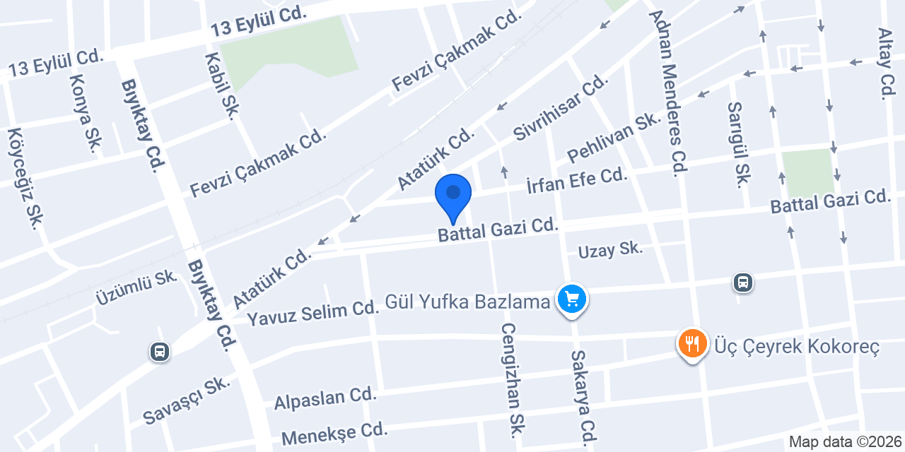 Polatlı - Kübra Temizlik konumu