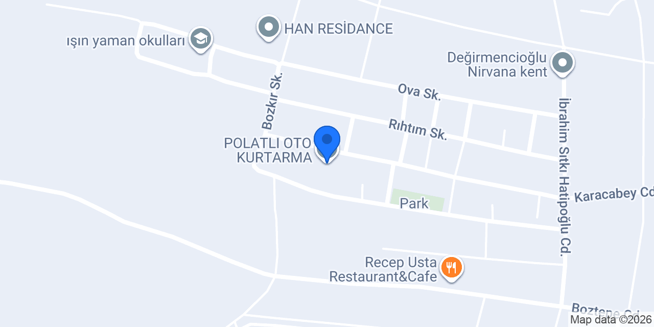 POLATLI OTO KURTARMA konumu