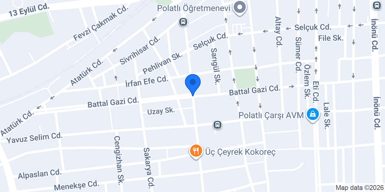 ÖZYAMAN TUR konumu