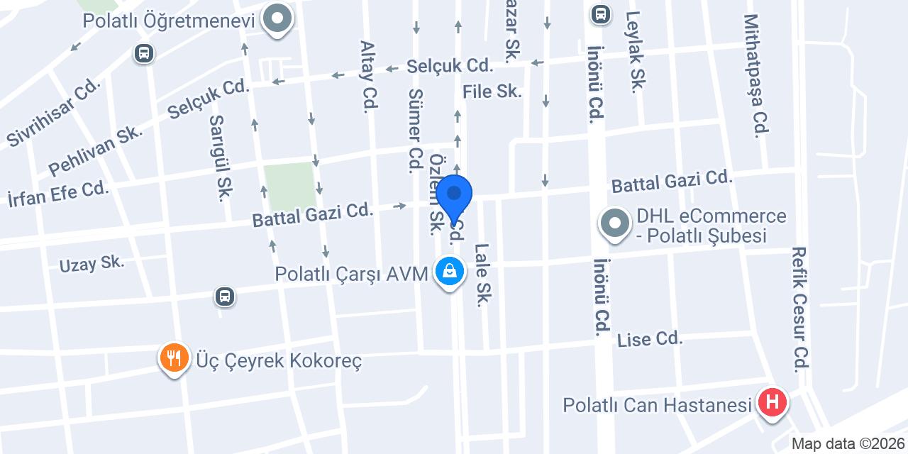 Günay Av Bayi konumu