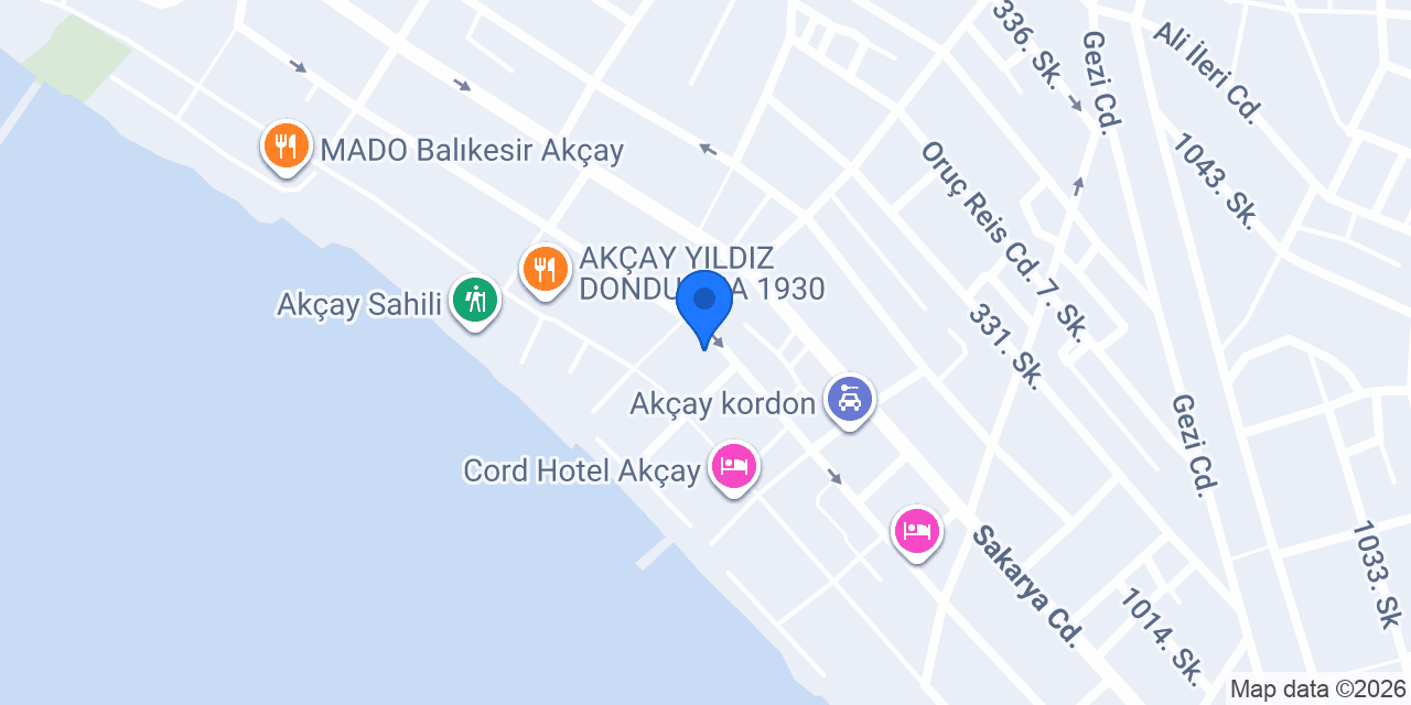 Yoldaş Ev yemekleri kahvaltı salonu konumu