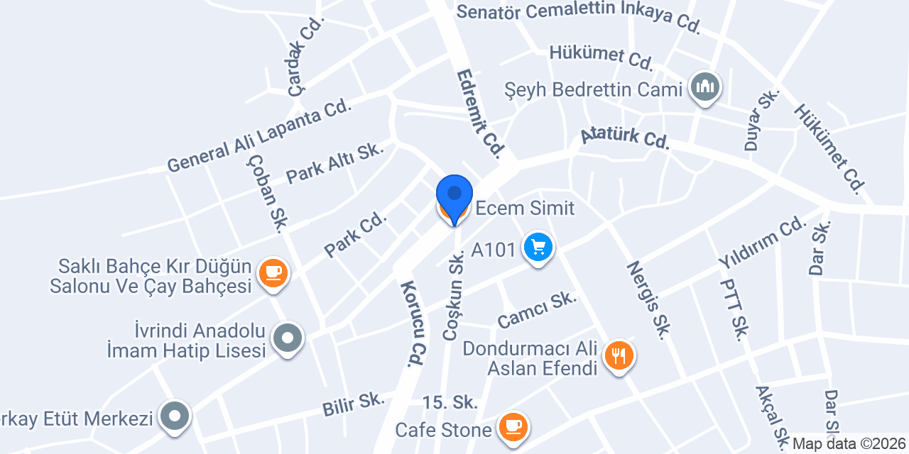 Nuri Doğan Eczanesi konumu