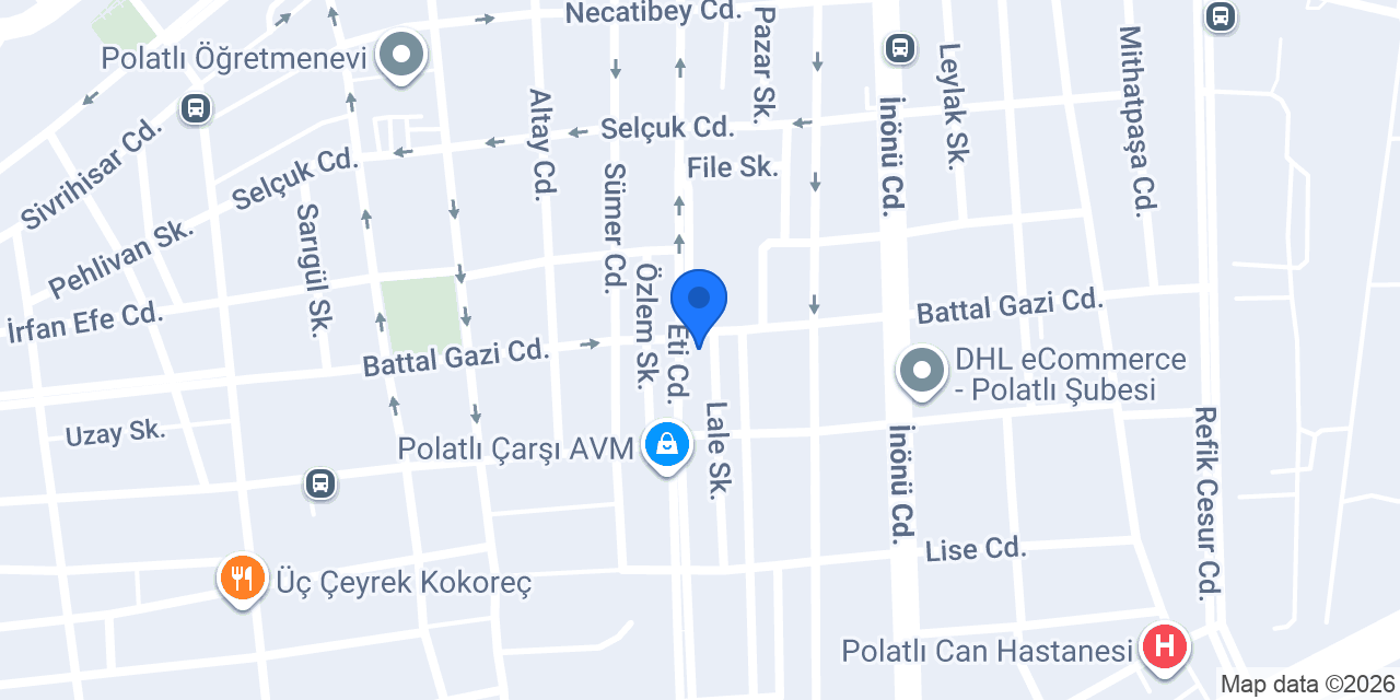 Halis Veteriner Kliniği konumu