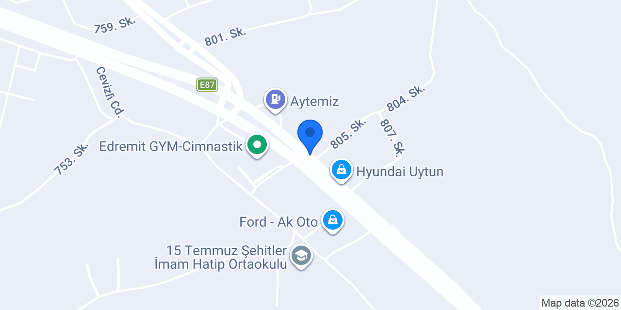 Winox Professonel Car Care konumu