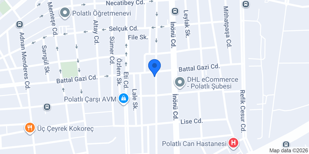 Selçuk Halı Mobilya konumu