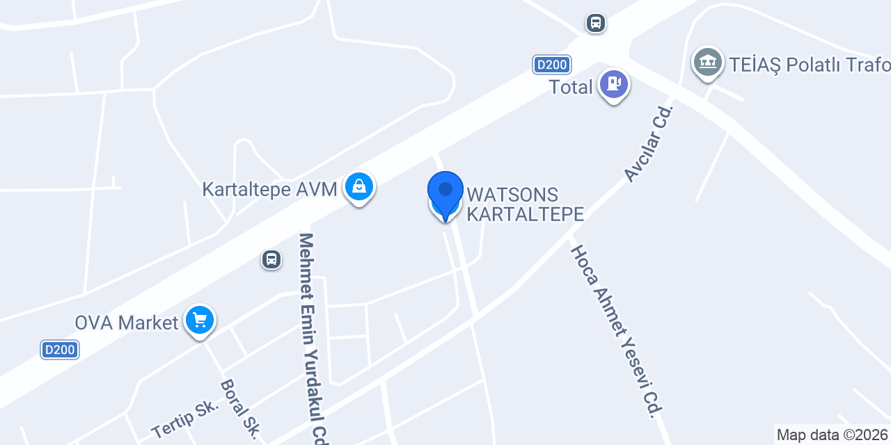 WATSONS KARTALTEPE konumu