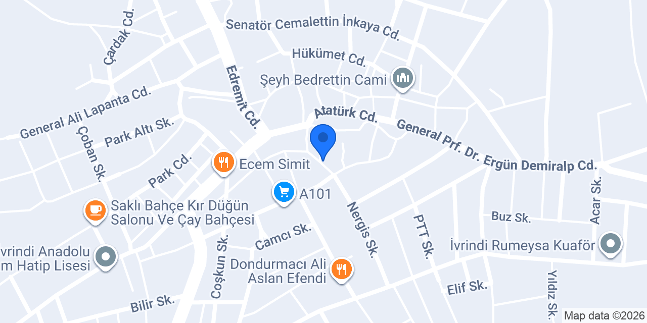 Dilek Elektronik konumu