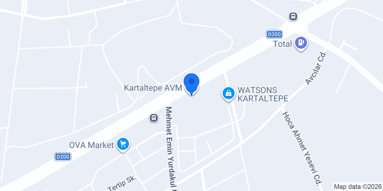 Kartaltepe AVM konumu