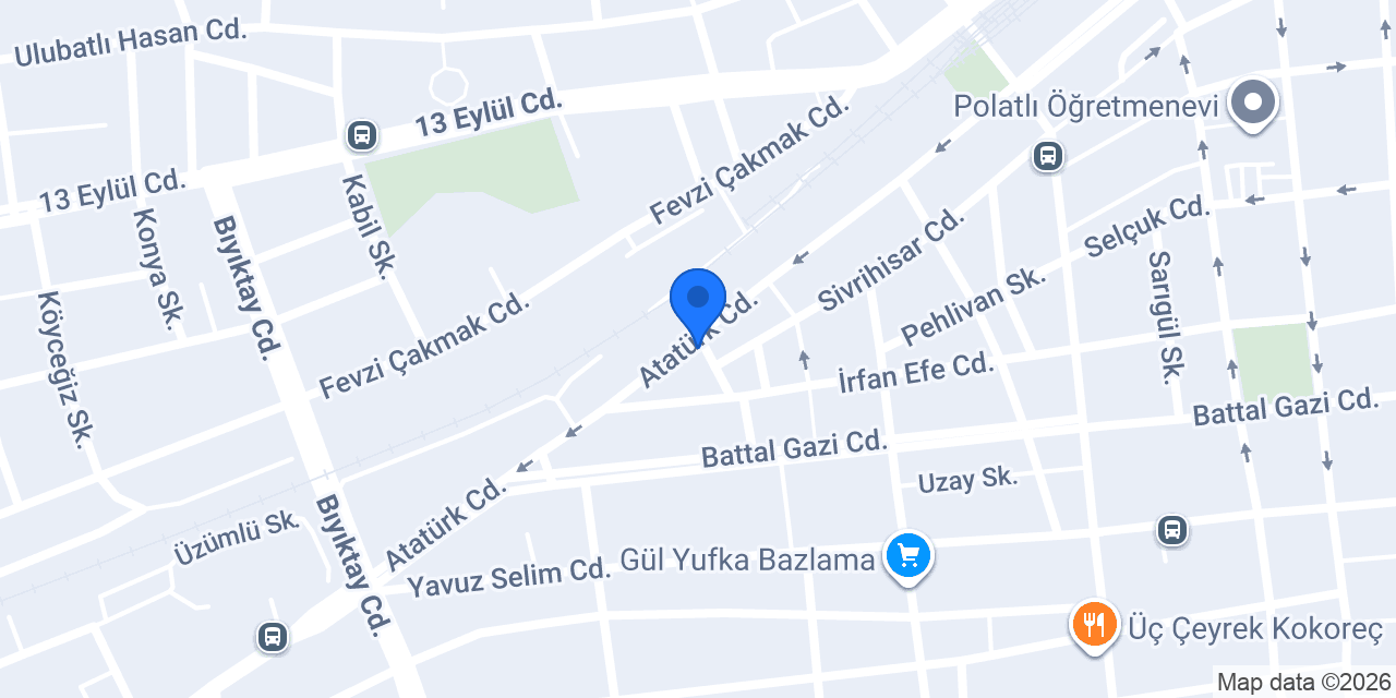 arme teknik - kombi servisi konumu
