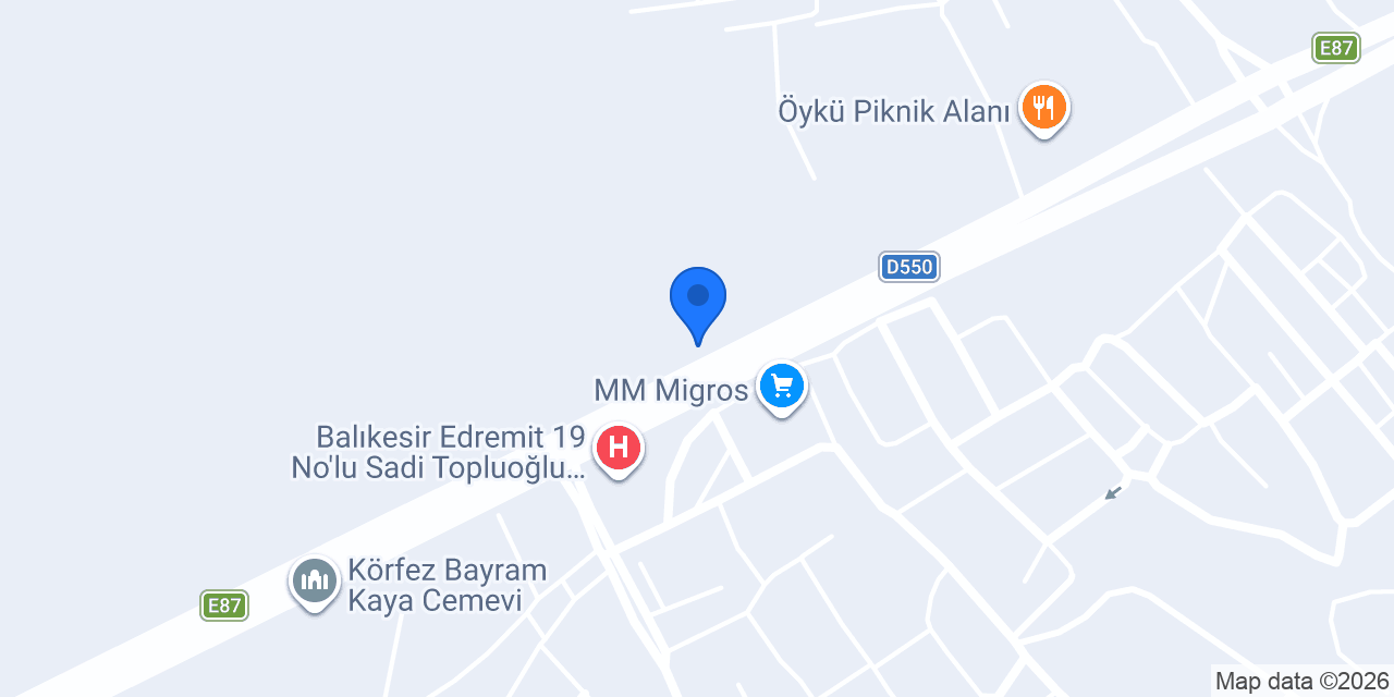 As Tolun Otomotiv konumu