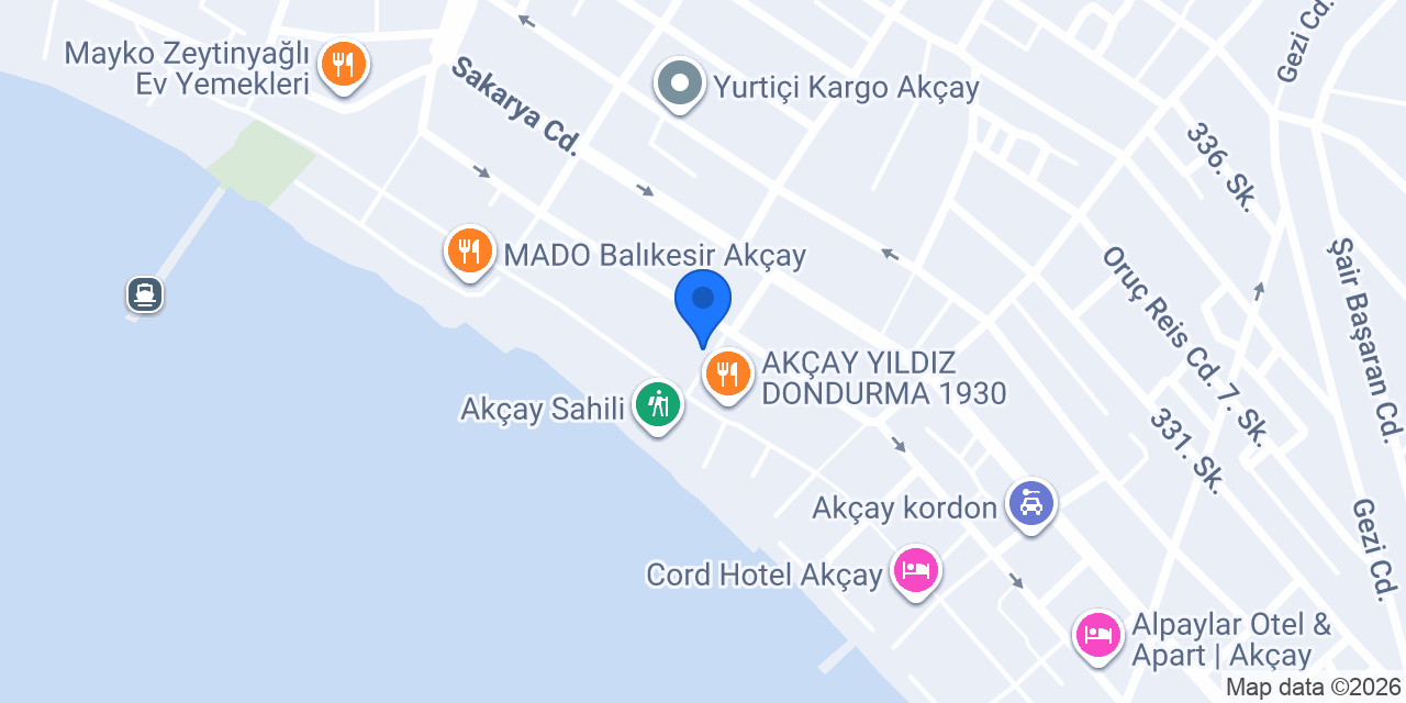 Gül Mutfağı konumu