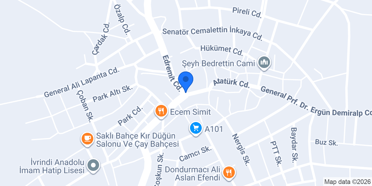 Umut Cafe konumu