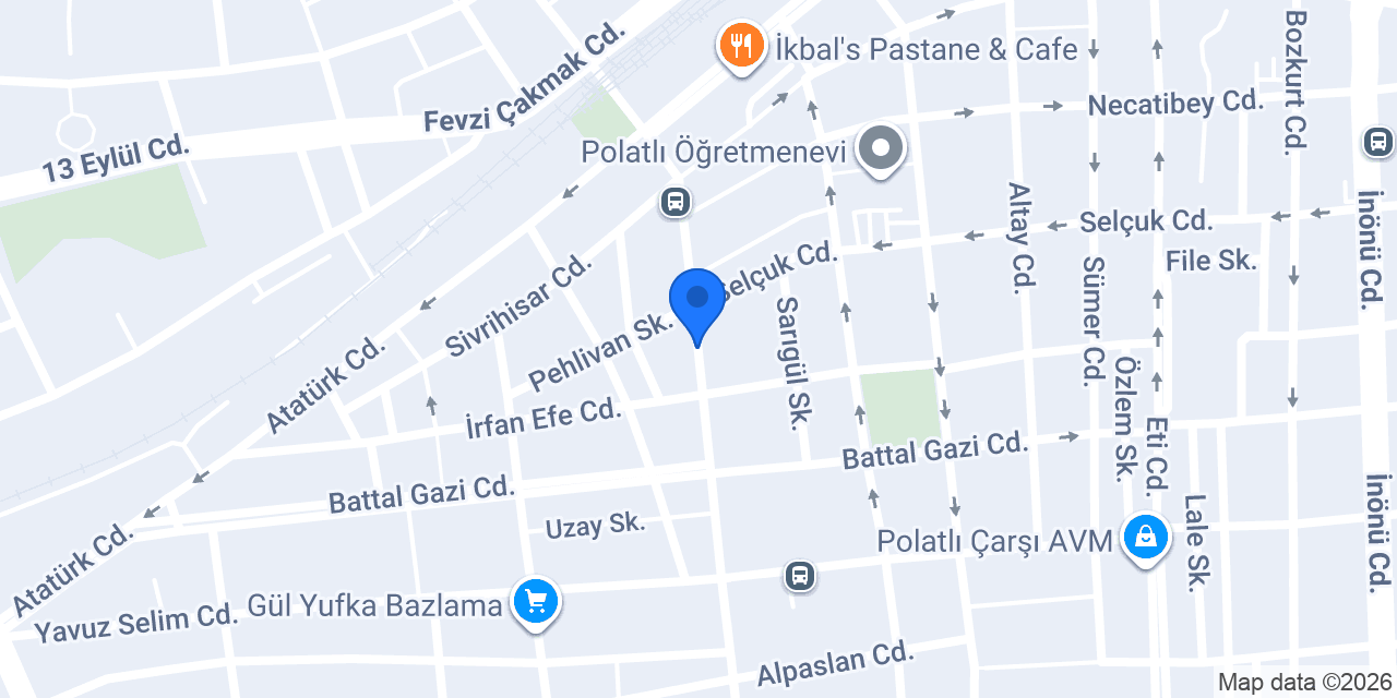 ME-TA GAYRİMENKUL POLATLI konumu