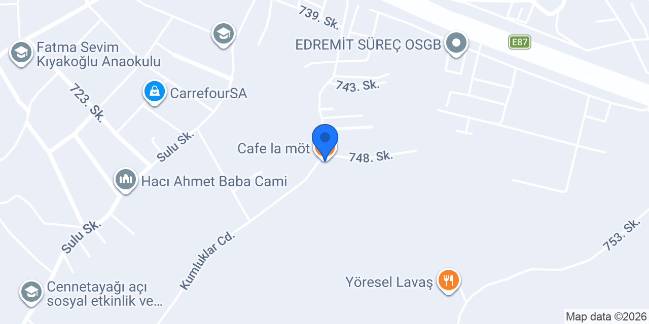 Cafe la möt konumu