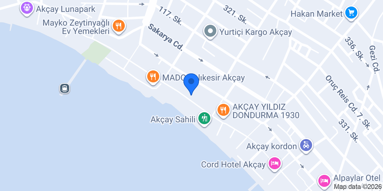 Cepaksesuar konumu