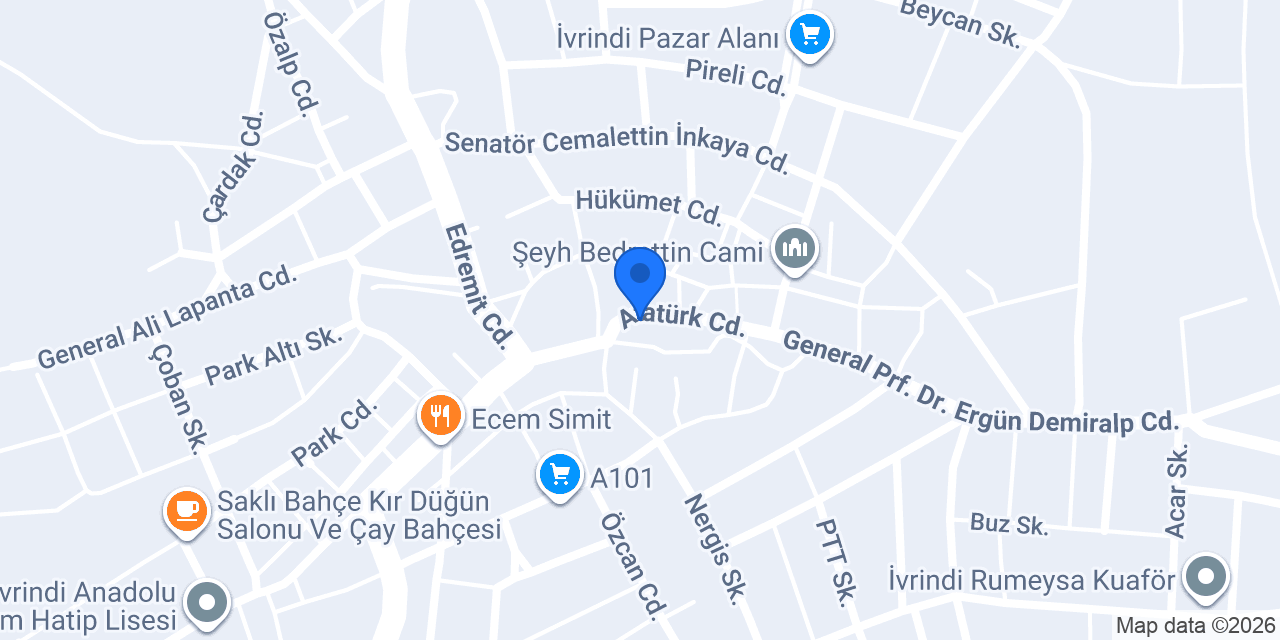 Portakal Cafe konumu