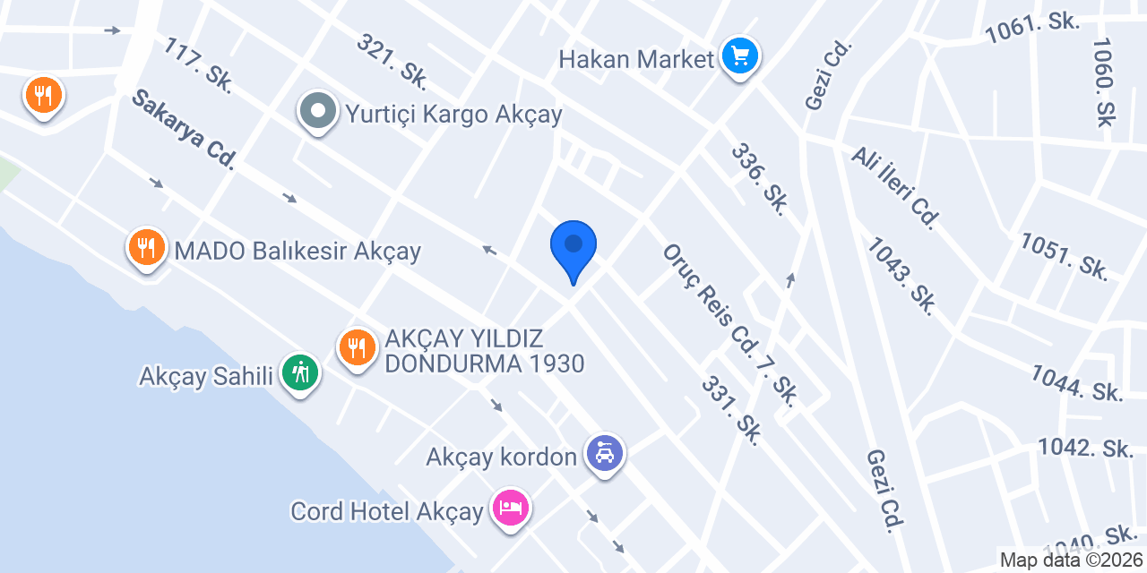 Edremit Reklam Ajansı ve Tabela Devart konumu