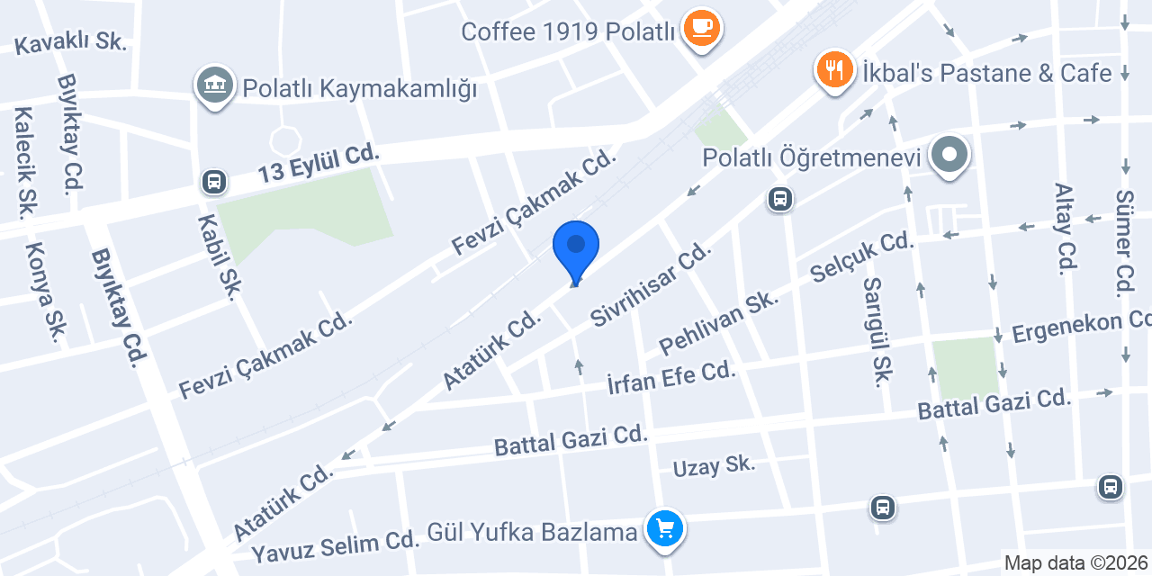 Polatlı Diyetisyen Mirsad Yücel konumu