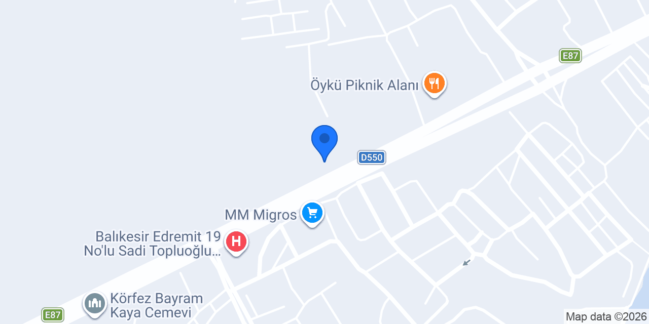 Günerigök inşaat konumu
