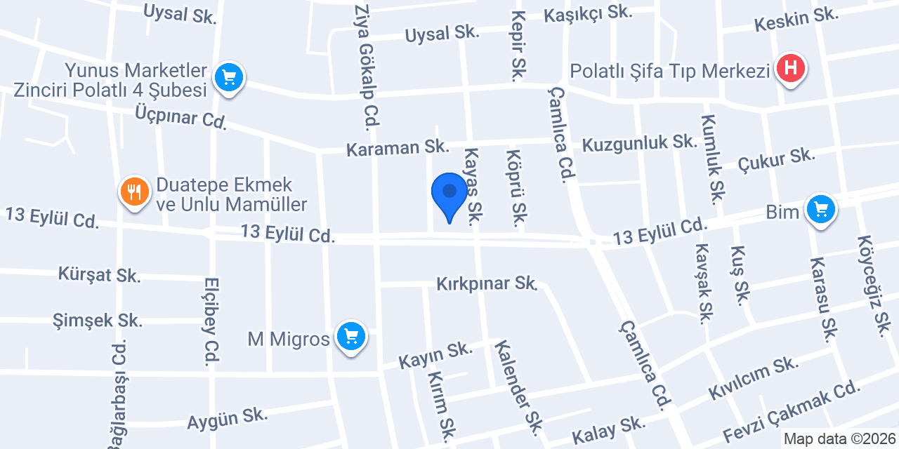 Arzum Süpermarket konumu