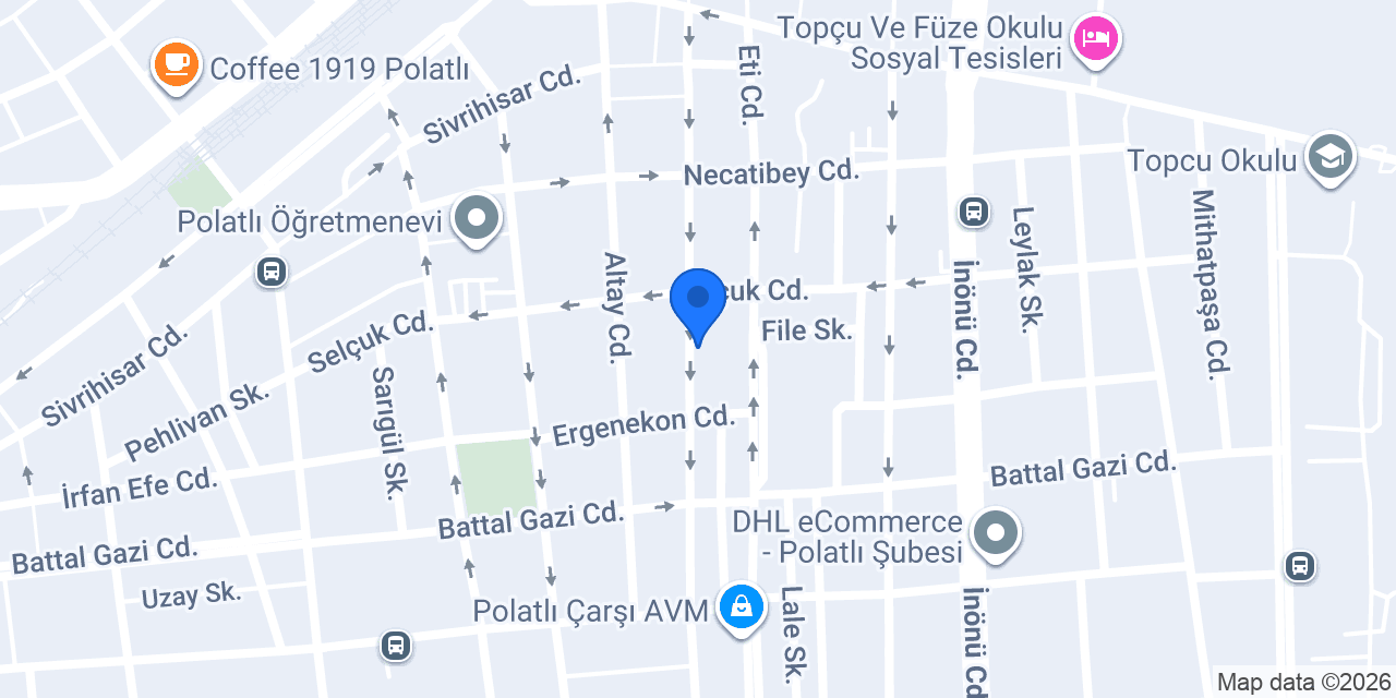 DOST VETERİNER KLİNİĞİ 7/24 konumu