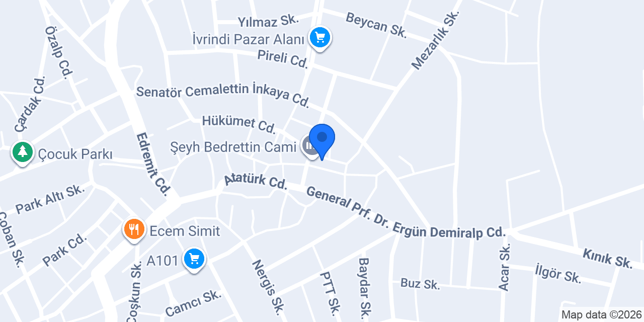 Kuşçalı Motor konumu