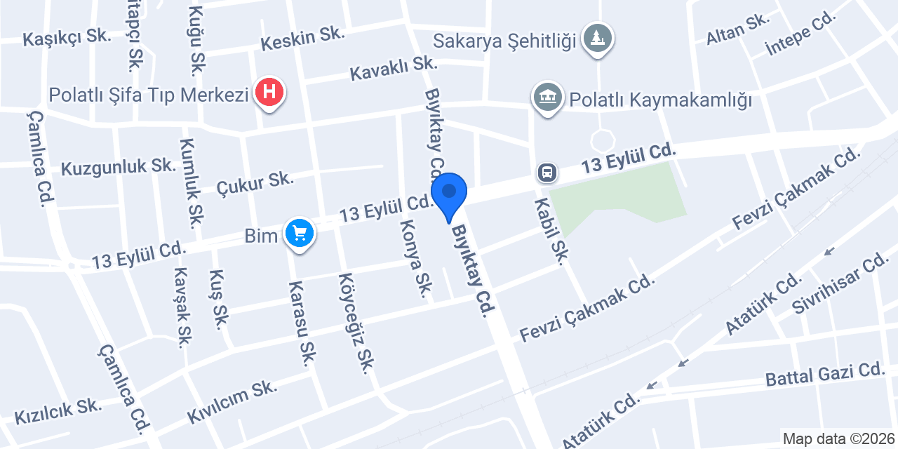 Çıtakoğlu Elektrik Elektronik konumu