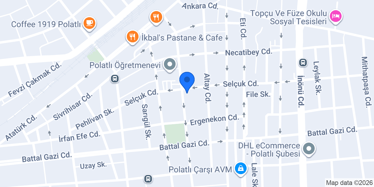 Kornet Dondurma Salonu konumu