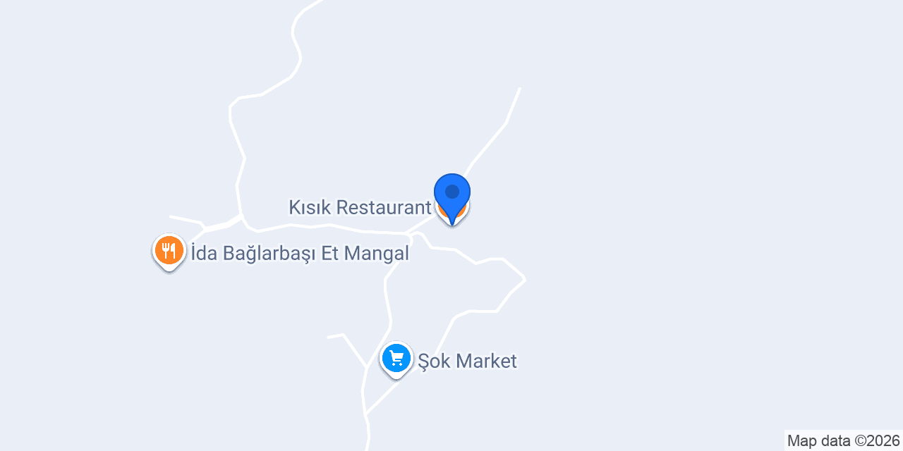 Kısık Restaurant konumu