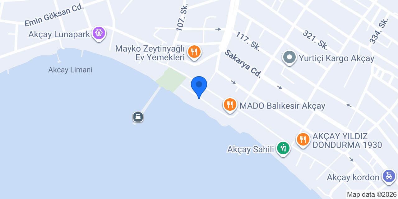 Akçay Çıkışlı Turlar konumu