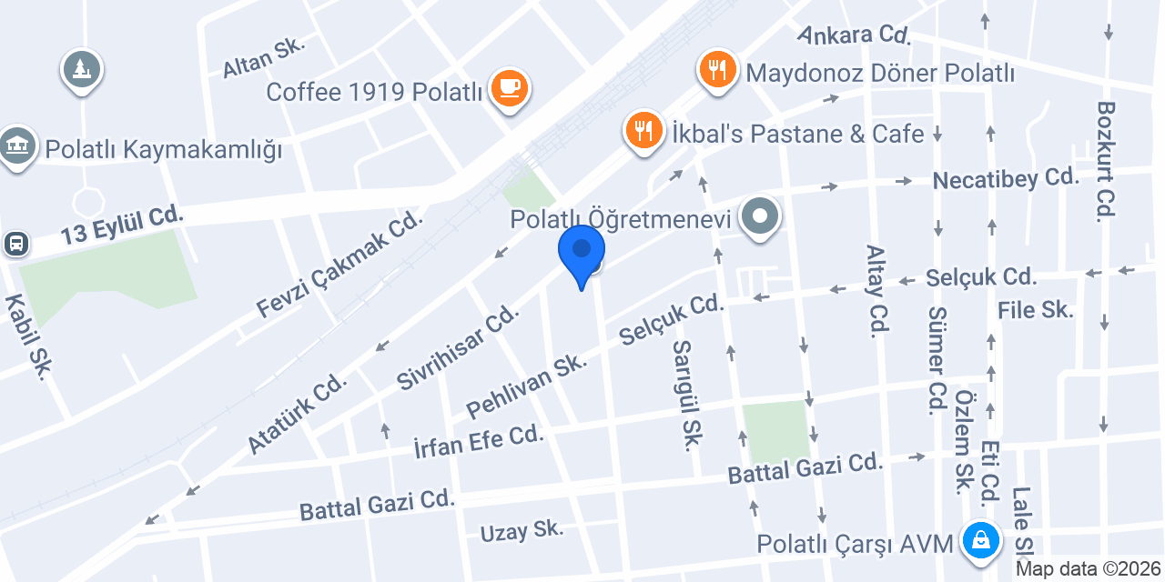 Kuaför Ertuğrul hair studio konumu