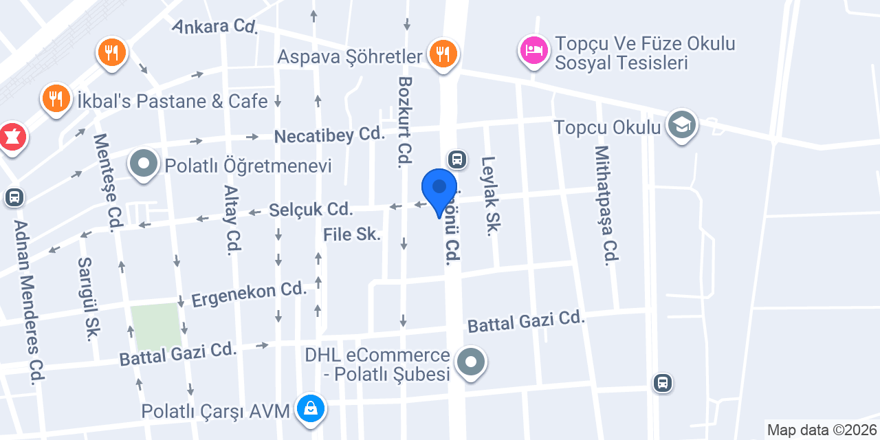 Fikret Oto Galeri konumu