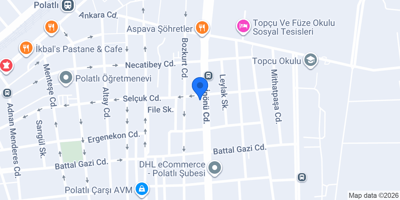 Cadde Rant A Car konumu