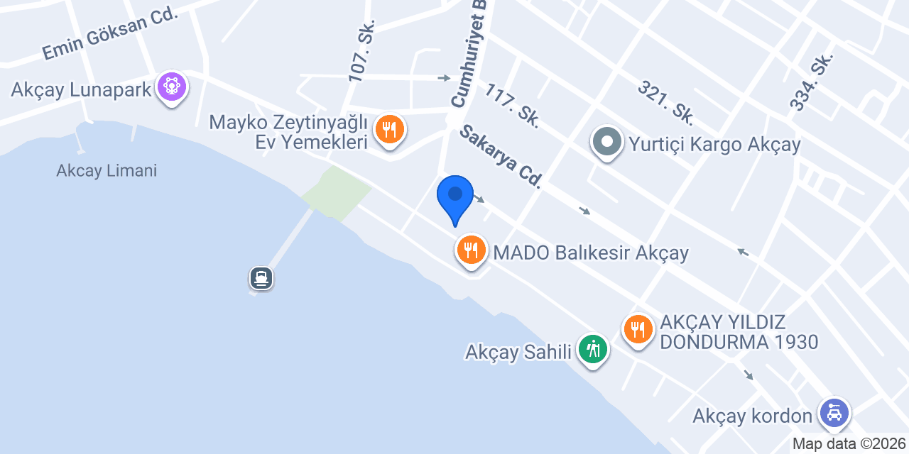Olay Waffle | Akçay Şubesi konumu