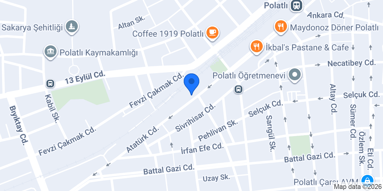 TURYAP Polatlı Temsilciliği konumu