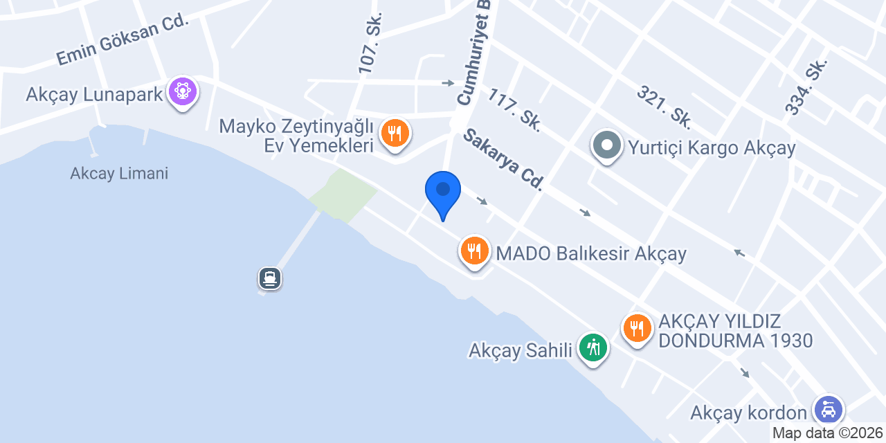 Fazilet Hanim Manti Evi konumu
