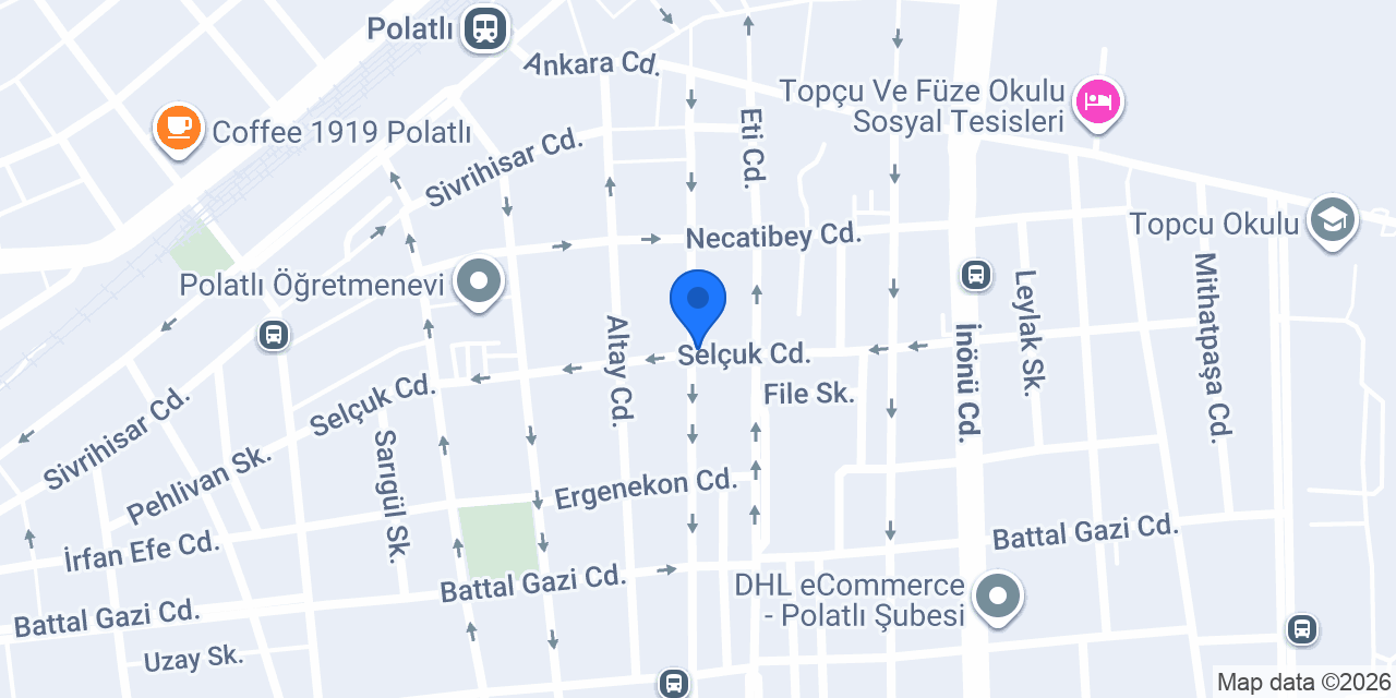 Touristica Polatlı konumu