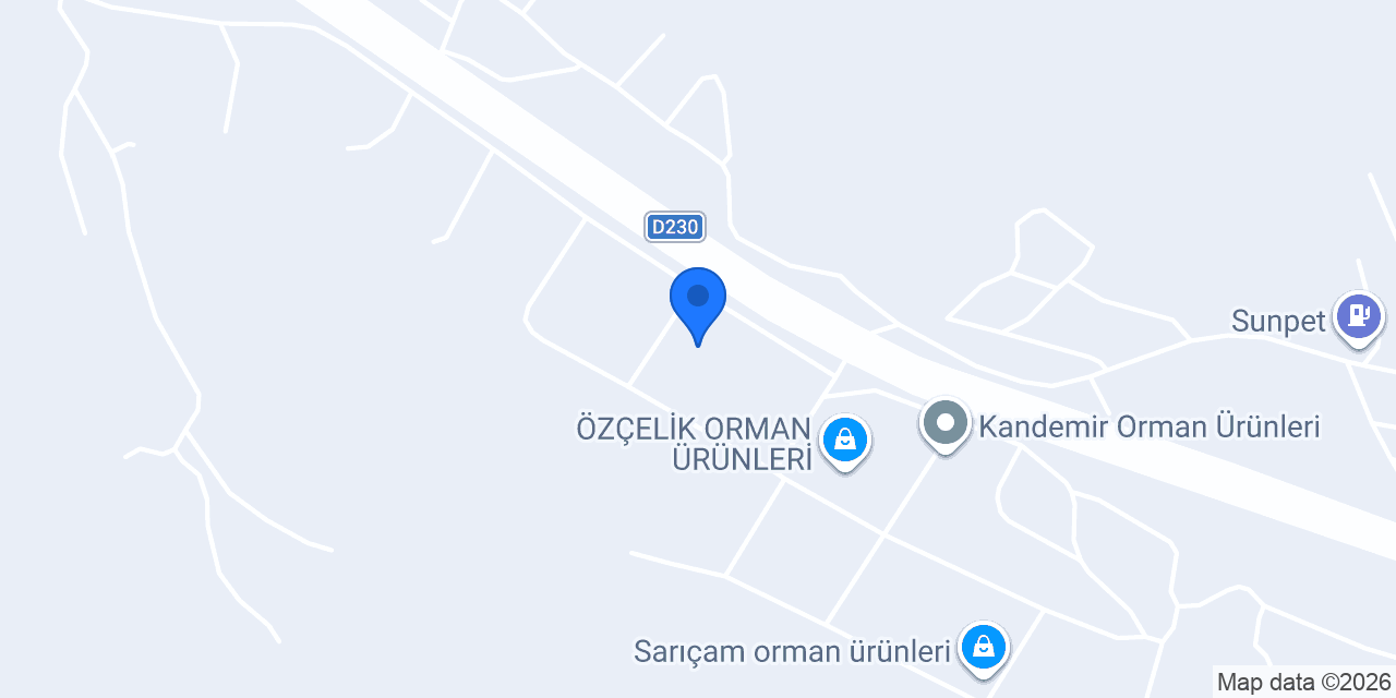 Kılıkoğulları Kerestecilik Ltd. Şti. konumu