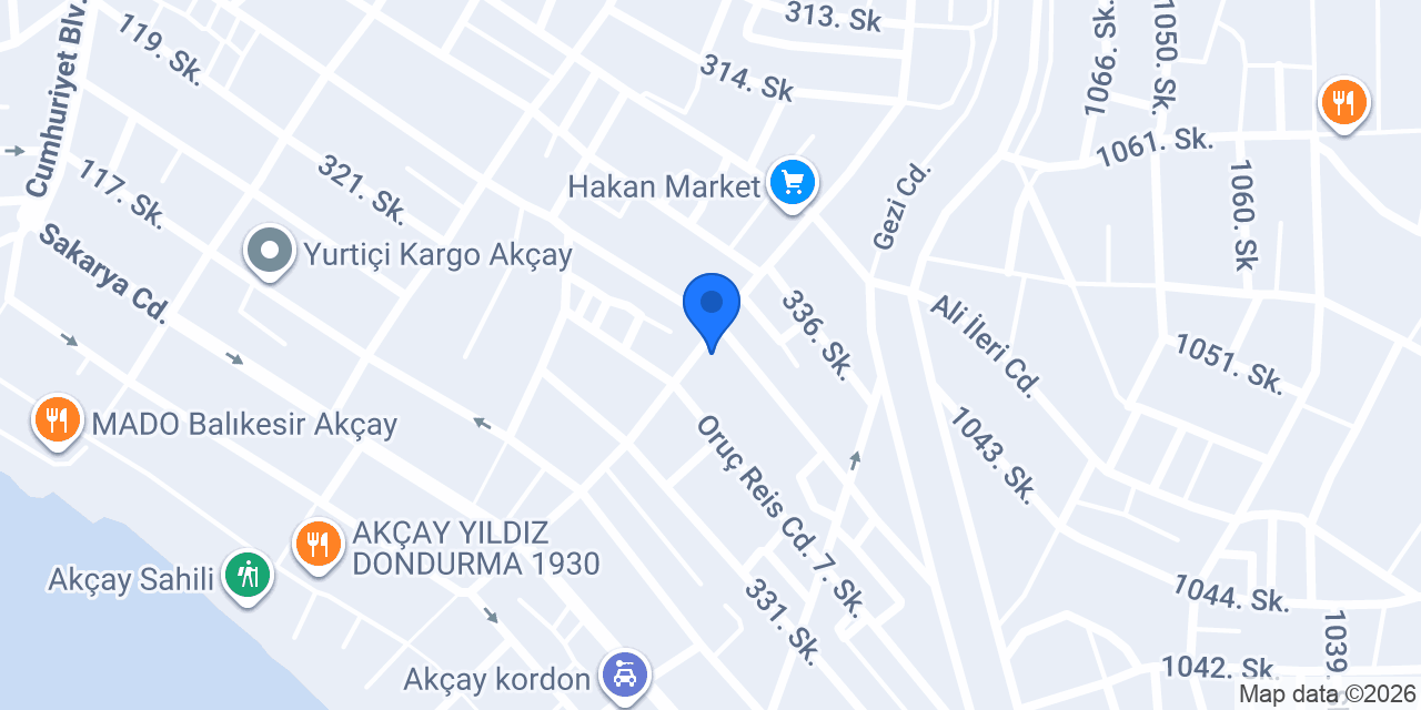 Truva Kafe konumu