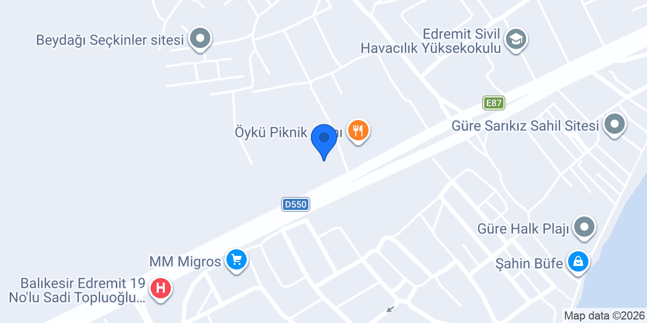 ERCİYES MERMER&GRANİT konumu
