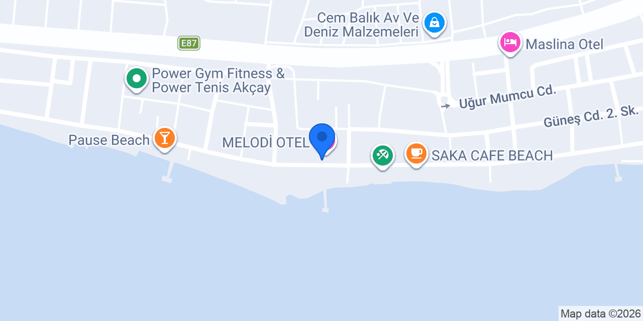 Melodi Restaurant konumu