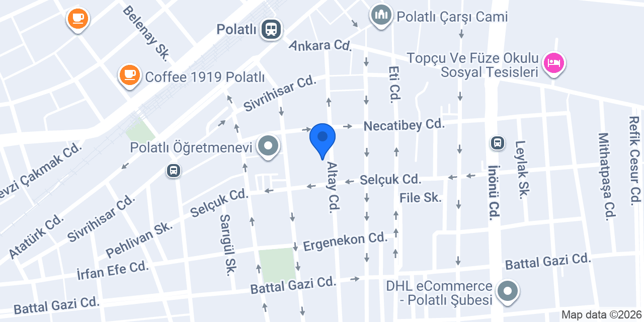 Ertöz Market konumu