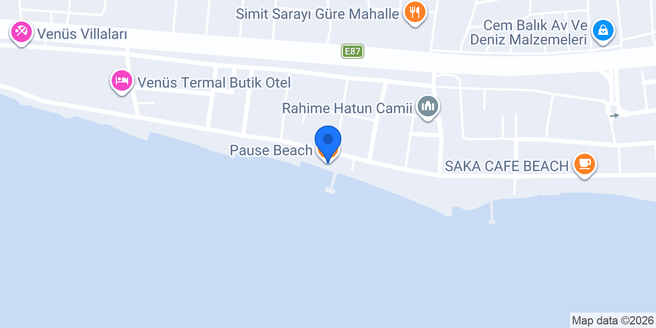 Pause Beach konumu