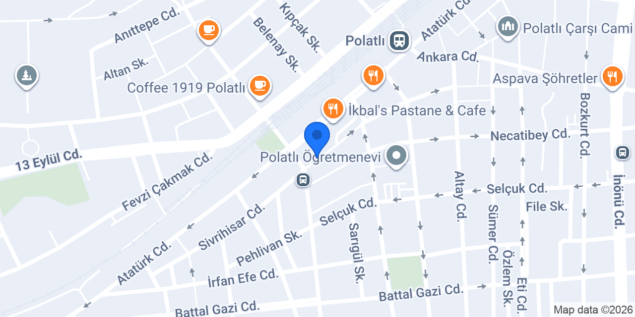 Şaziye Bayan Kuaförü konumu